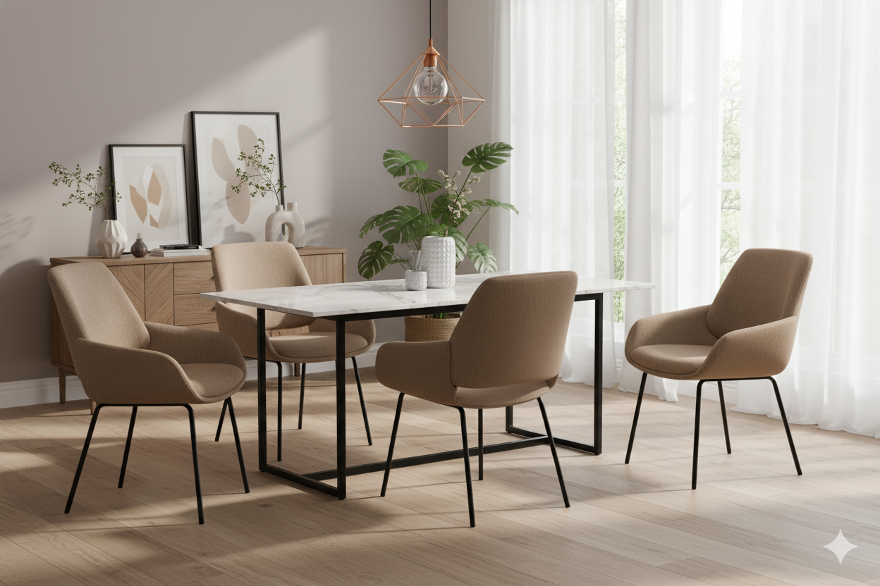 Upholstered Dining Chair Supplier – Olleo Furniture, Your Reliable Manufacturing Partner in China